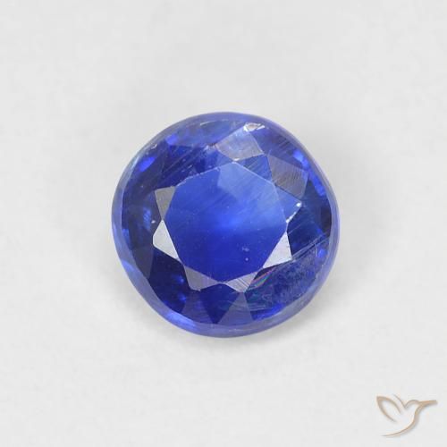 Disthène Bleu foncé naturelle Tour, 0.64 ct, VS-SI