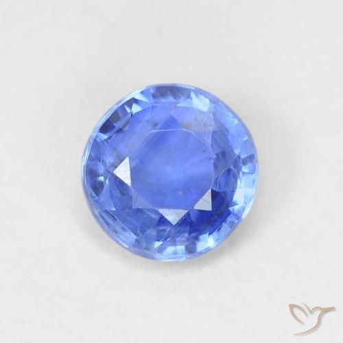 Disthène Bleu marine léger naturelle Tour, 0.62 ct, VS-SI