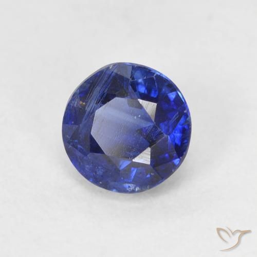 Disthène Bleu foncé naturelle Tour, 0.76 ct, VS-SI