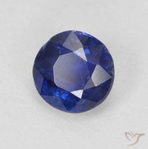 Disthène Bleu foncé naturelle Tour, 0.78 ct, VS