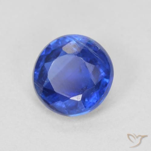 Disthène Bleu foncé naturelle Tour, 0.70 ct, VS-SI