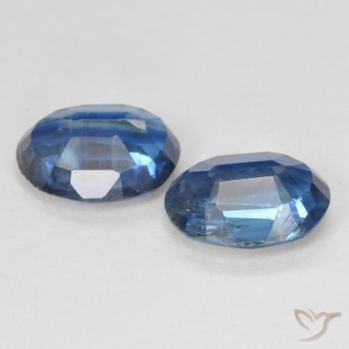 Shop natural 2.85ct Bleu marine Disthène gems, ovale, from Népal at GemSelect. In stock, global shipping!