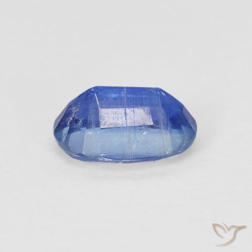 Disthène Bleu foncé moyen naturelle ovale, 1.00 ct, SI