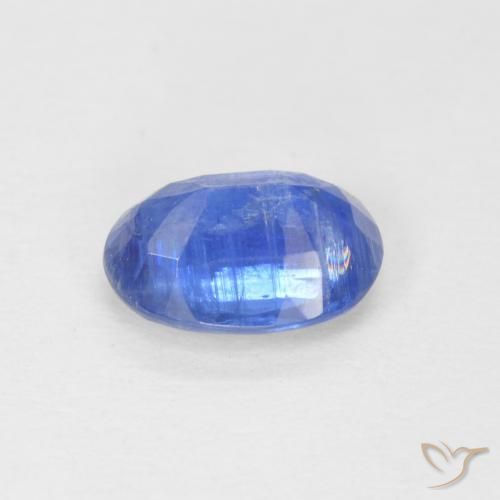 Disthène Bleu bébé naturelle ovale, 0.96 ct, SI