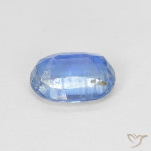 Disthène Bleu bébé naturelle ovale, 1.07 ct, SI