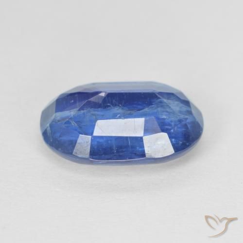 Disthène Bleu marine naturelle ovale, 4.25 ct, SI
