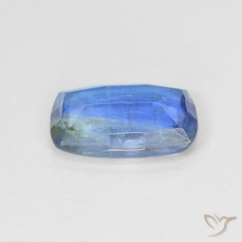 Disthène Bleu foncé naturelle Coussin, 2.46 ct, SI