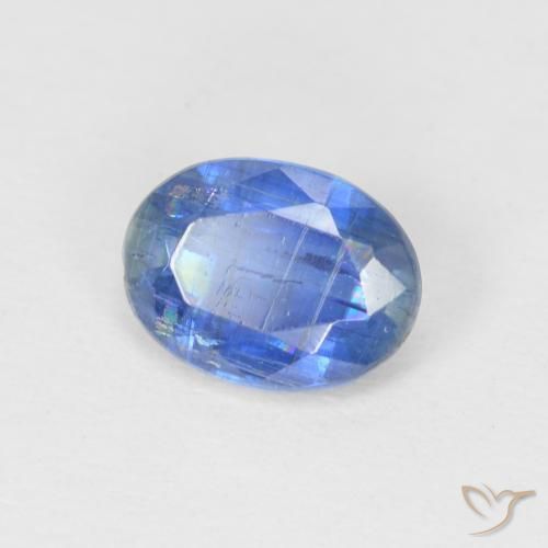 Disthène Bleu clair naturelle ovale, 1.00 ct, SI