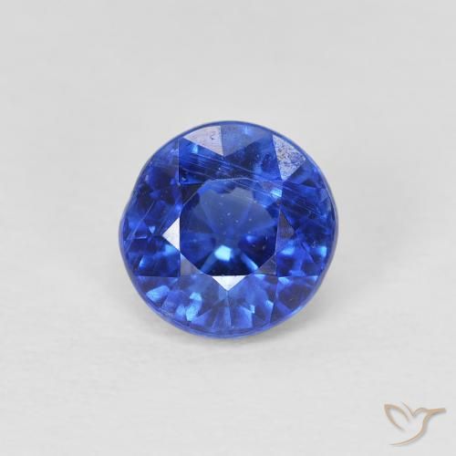 1.15ct Naturel Bleu franc Disthène, Tour, SI