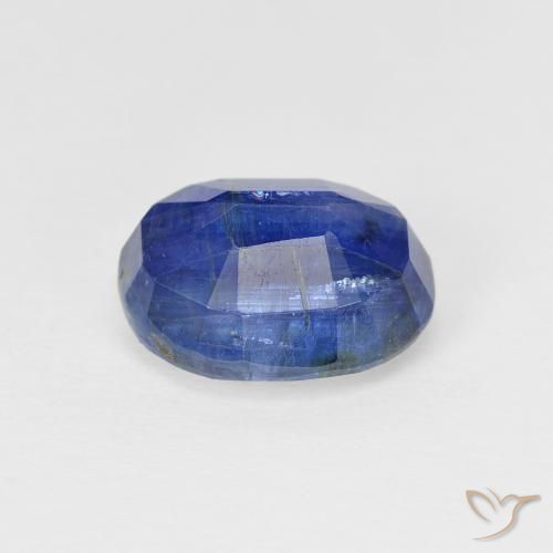 Disthène Bleu franc naturelle Coupe ovale, 4.04 ct, SI
