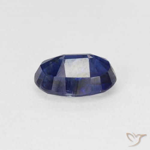 Disthène Bleu marine naturelle ovale, 1.16 ct, SI