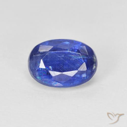 1.22ct Naturel Bleu franc Disthène, ovale, SI