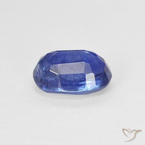 Disthène Bleu franc naturelle ovale, 1.22 ct, SI