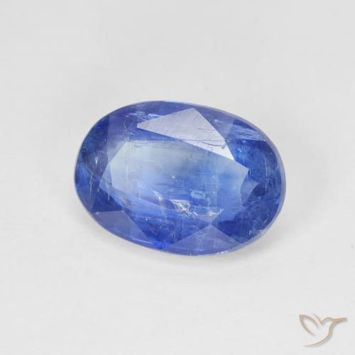 Disthène Bleu franc naturelle ovale, 3.51 ct, SI