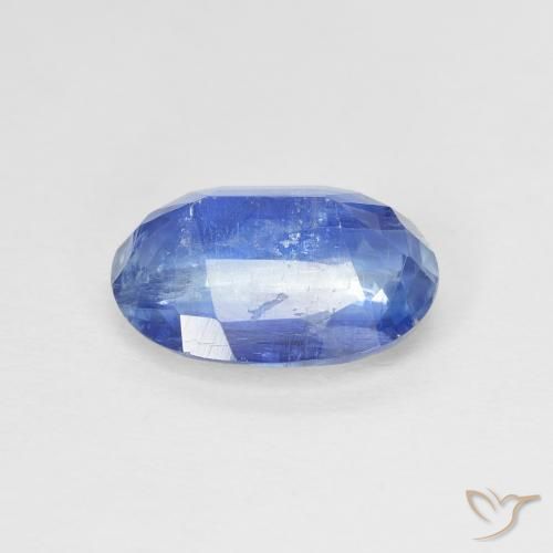 Disthène Bleu franc naturelle ovale, 3.51 ct, SI
