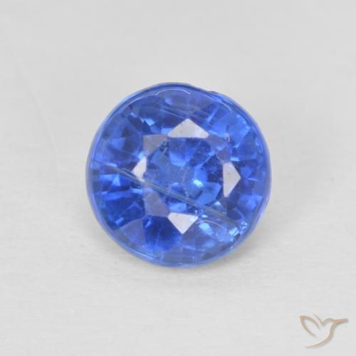 1.02ct Naturel Bleu franc Disthène, Tour, SI