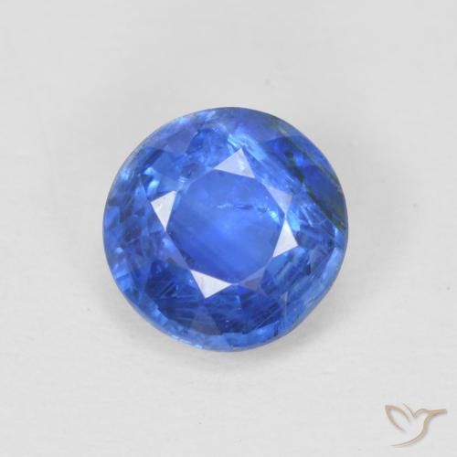 0.95ct Naturel Bleu clair Disthène, Tour, SI