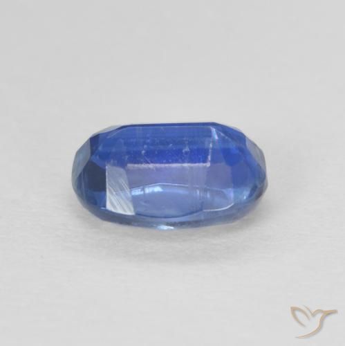 Disthène Bleu marine naturelle ovale, 1.07 ct, SI