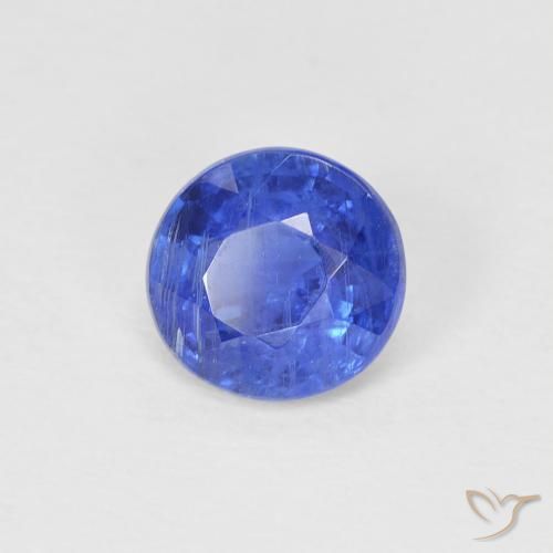 Disthène Bleu foncé naturelle Tour, 1.00 ct, SI