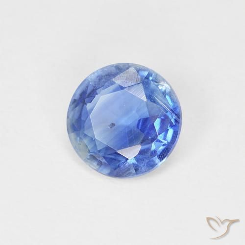 Disthène Bleu foncé moyen naturelle Tour, 0.85 ct, SI