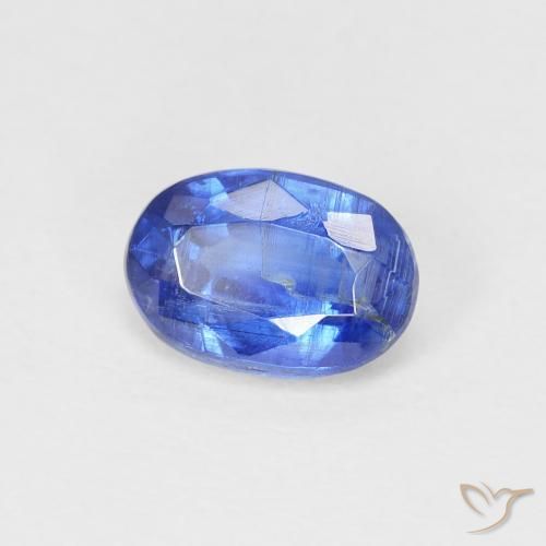 Disthène Bleu marine naturelle ovale, 1.09 ct, SI