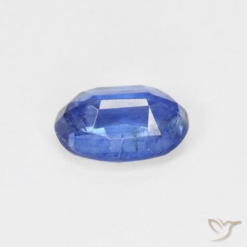 Disthène Bleu marine naturelle ovale, 1.09 ct, SI