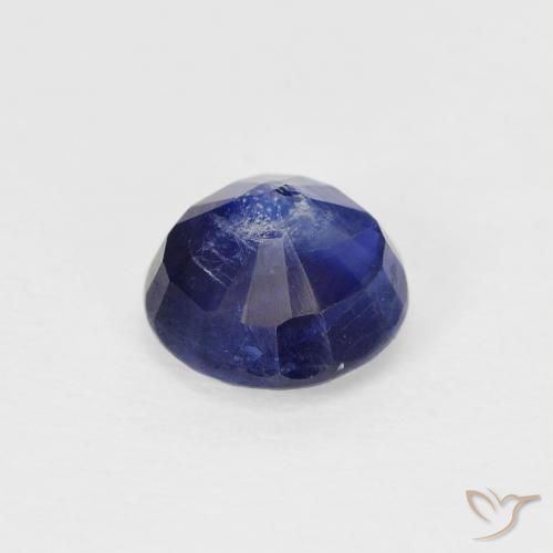 Disthène Bleu marine intense naturelle Tour, 1.29 ct, SI