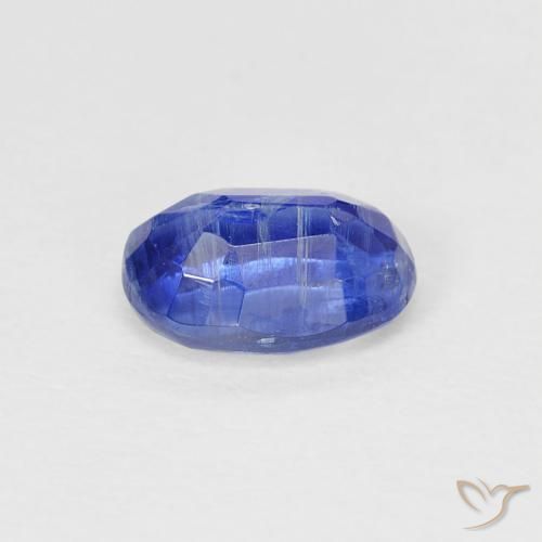 Disthène Bleu bébé naturelle ovale, 1.12 ct, SI