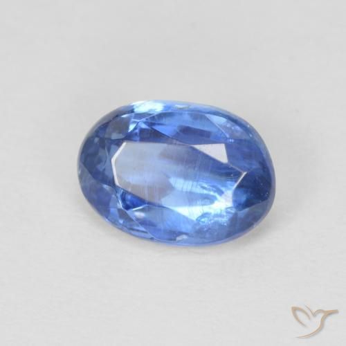 Disthène Bleu marine naturelle ovale, 1.19 ct, SI