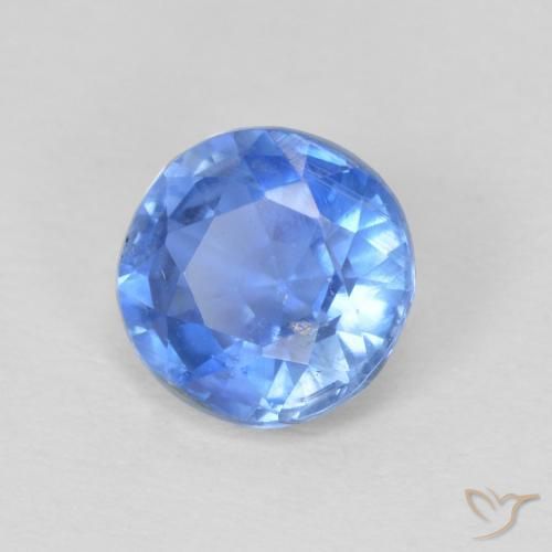 Disthène Bleu marine vif naturelle Tour, 1.01 ct, SI