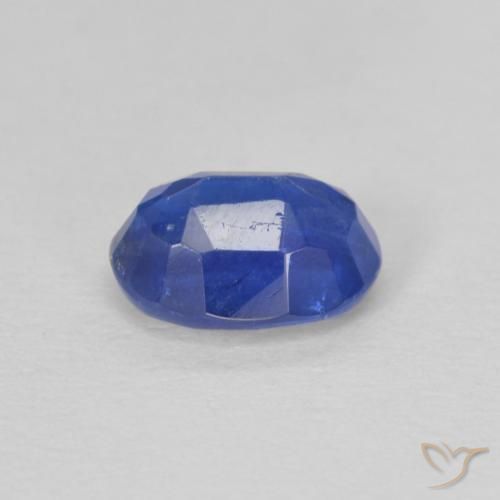 Disthène Bleu franc naturelle ovale, 1.10 ct, SI