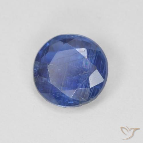 Disthène Bleu foncé naturelle Tour, 0.88 ct, SI