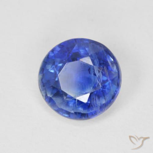 Disthène Bleu foncé naturelle Tour, 0.85 ct, SI
