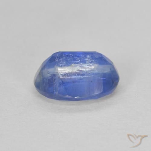 Disthène Bleu foncé naturelle ovale, 1.17 ct, SI