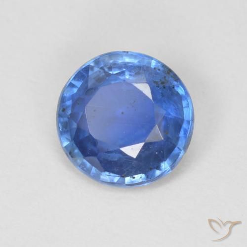 Disthène Bleu marine léger naturelle Tour, 0.80 ct, SI