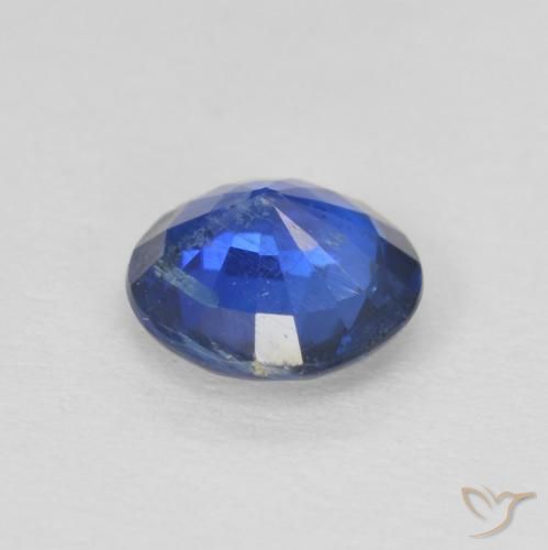 Disthène Bleu marine léger naturelle Tour, 0.80 ct, SI