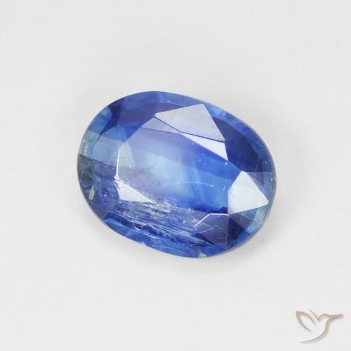 Disthène Bleu franc naturelle ovale, 2.72 ct, SI