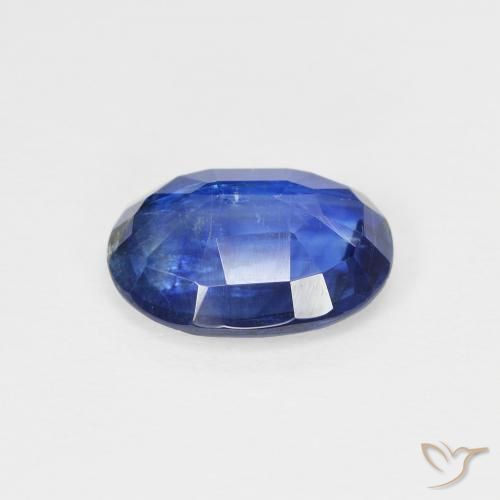 Disthène Bleu franc naturelle ovale, 2.72 ct, SI