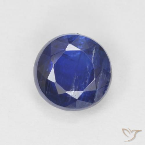 Disthène Bleu foncé naturelle Tour, 1.24 ct, SI