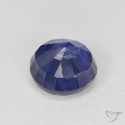 Disthène Bleu foncé naturelle Tour, 1.24 ct, SI