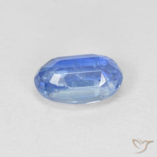 Disthène Bleu bébé naturelle ovale, 1.10 ct, SI