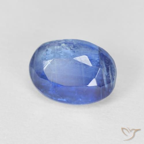 Disthène Bleu marine naturelle ovale, 1.21 ct, SI