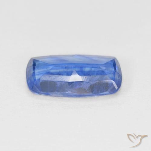 Disthène Bleu marine naturelle Coussin, 3.07 ct, SI