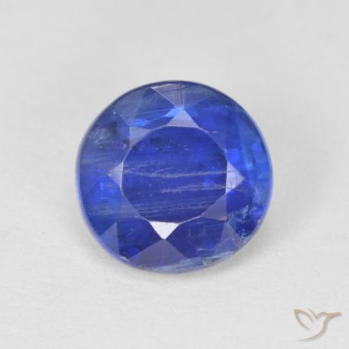 1.32ct Naturel Bleu intense Disthène, Tour, SI