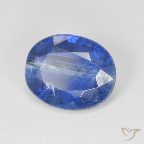 Disthène Bleu franc naturelle ovale, 4.08 ct, SI