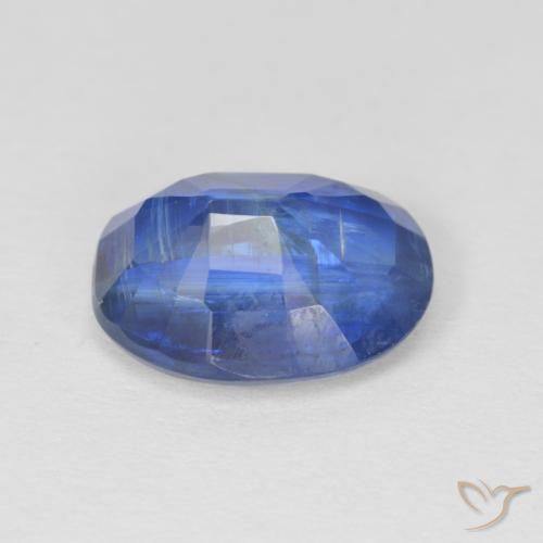Disthène Bleu franc naturelle ovale, 4.08 ct, SI