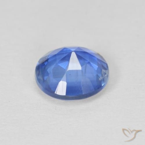 Disthène Bleu marine léger naturelle Tour, 0.97 ct, SI