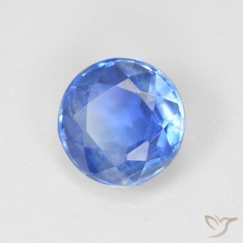 Disthène Bleu marine léger naturelle Tour, 1.21 ct, SI