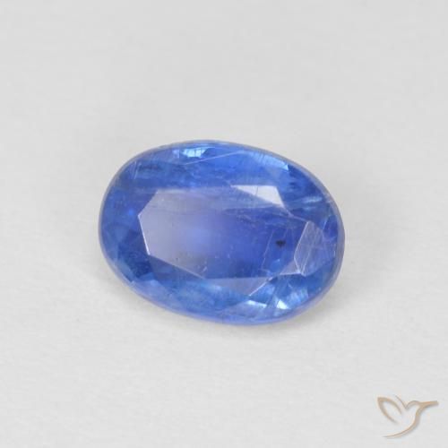 Disthène Bleu clair naturelle ovale, 1.06 ct, SI