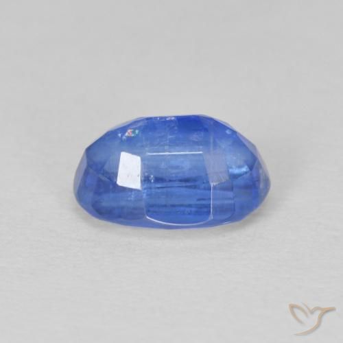 Disthène Bleu bébé naturelle ovale, 1.23 ct, SI